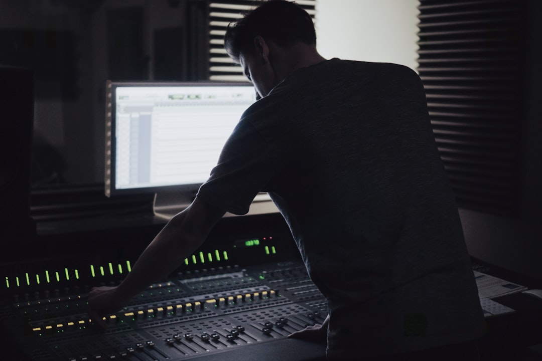 Gesangsaufnahmen im Studio